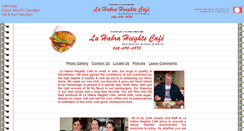 Desktop Screenshot of lahabraheightscafe.com